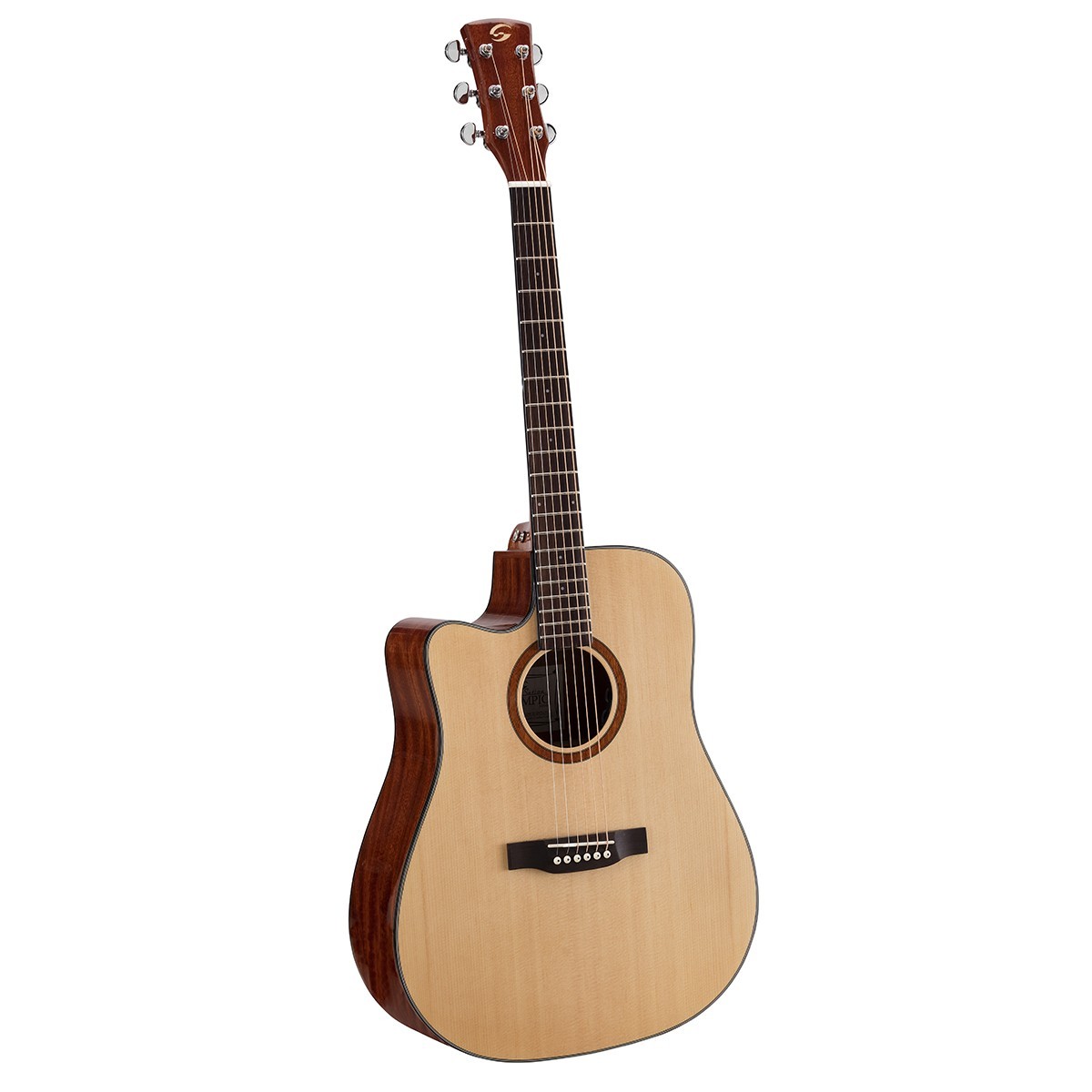 CHITARRA ACUSTICA MANCINA SOUNDSATION OLYMPIC-DNCE-GNT-LH DREADNOUGHT CUTAWAY w/PREAMP