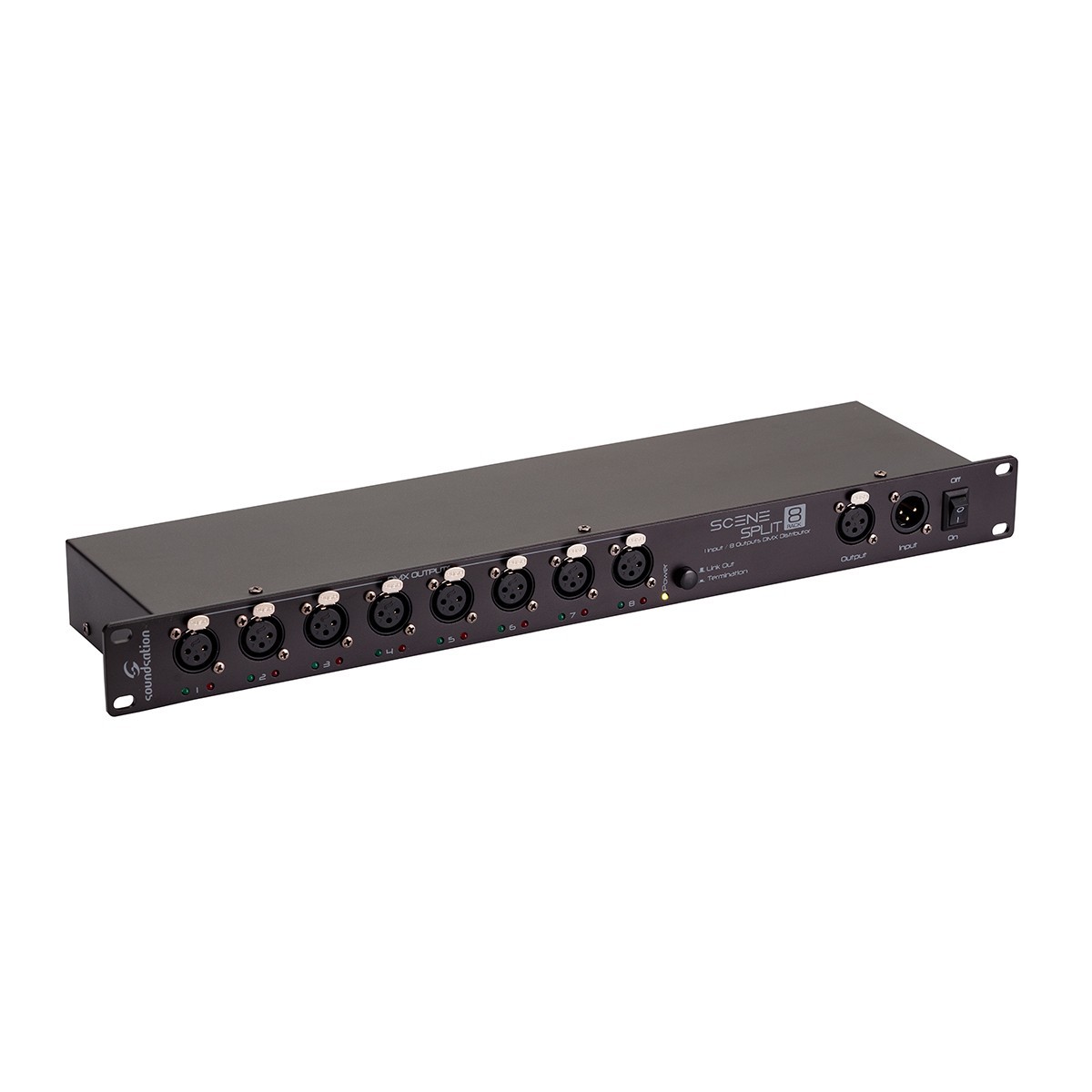 DISTRIBUTORE DMX SOUNDSATION SCENESPLIT 8 RACK