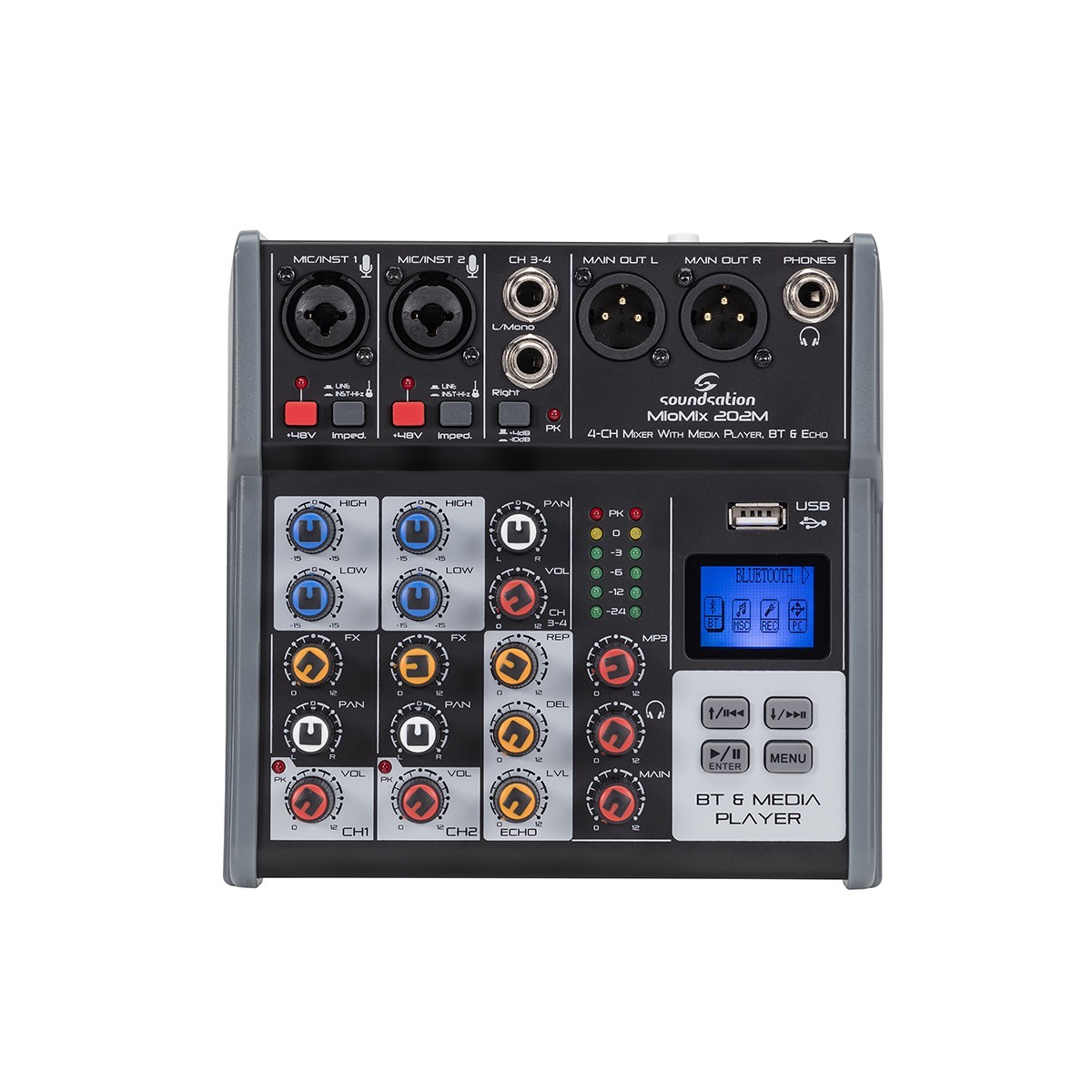 MIXER SOUNDSATION MIOMIX 202M MULTIMEDIA_2