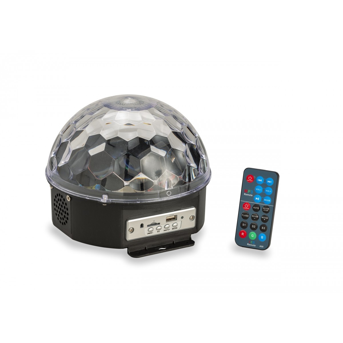 CRYSTAL BALL SOUNDSATION CB-630B 6X3W LED RGB BT