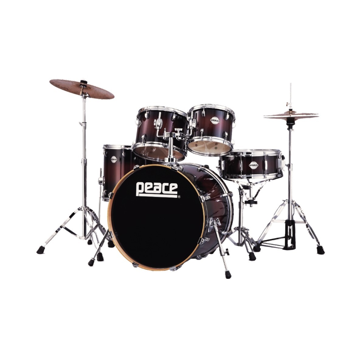 BATTERIA PEACE ONYX II DP-22ONYX-MKII-5 #301 Tobacco Burst