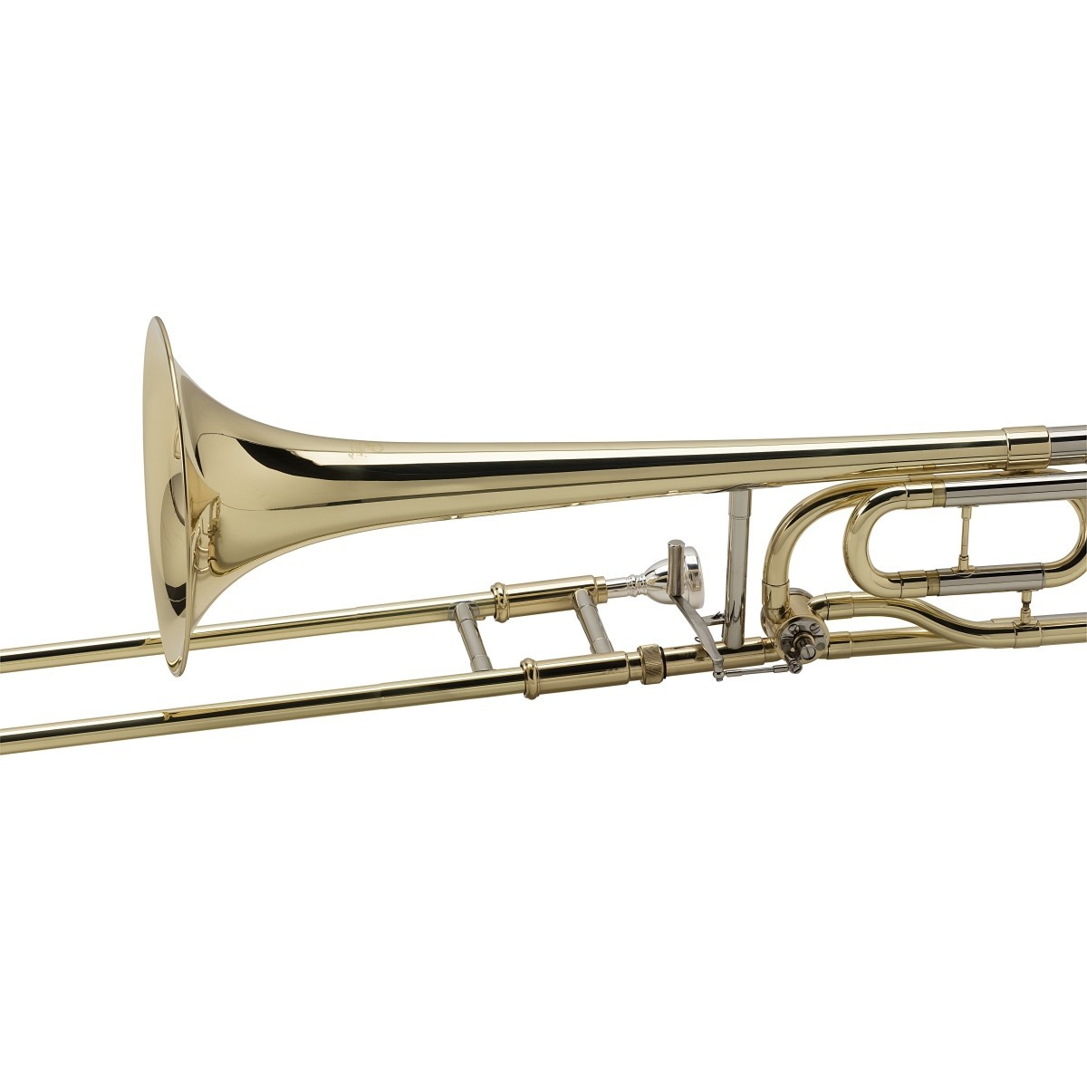 TROMBONE A TIRO CON RITORTA IN FA STBF-20G in Sib/Fa  GOLD SOUNDSATION_2