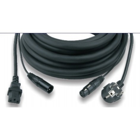 CAVO PHONO-RETE PF200-5 PER CASSE ATTIVE (3x2.5mm - 5 mt)